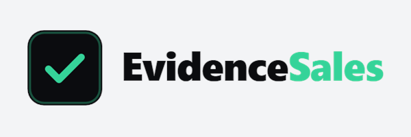 Evidence Sales dark and light mode safe email logo