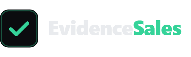 Evidence Sales wordmark
